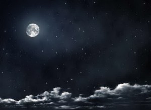Sky With Moon