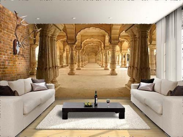 Amber Fort Jaipur | 3D WallMural | WallMural | Decor Your Walls